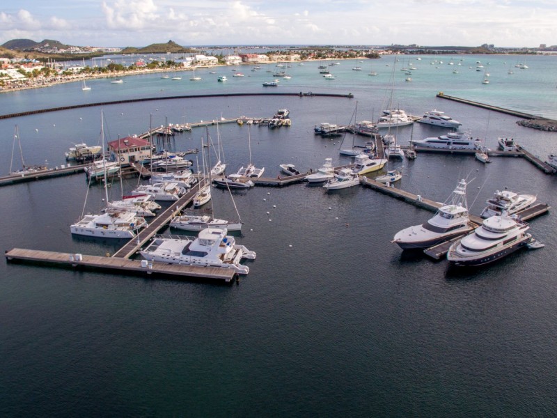 Marina seen from above