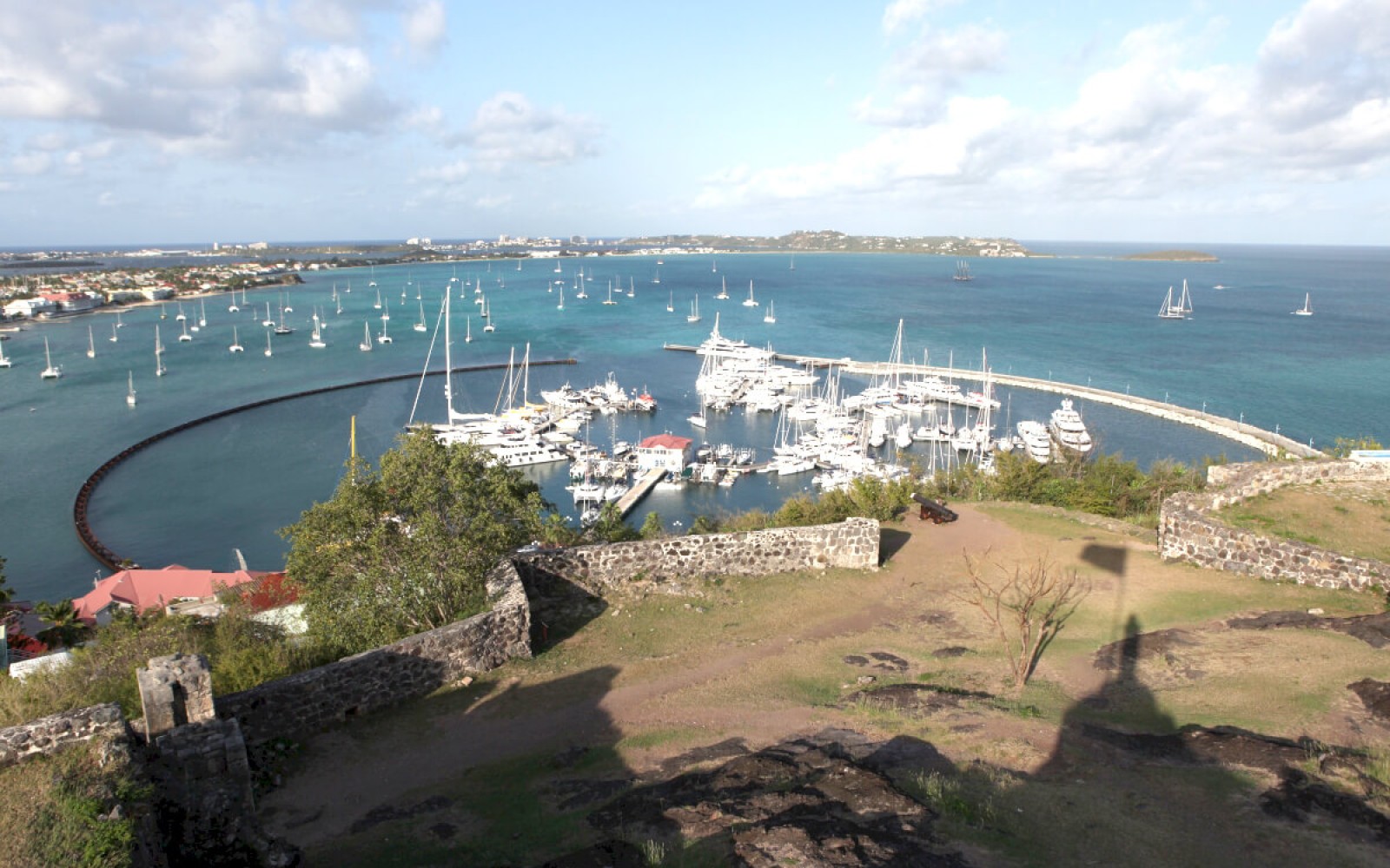 View from Fort Louis